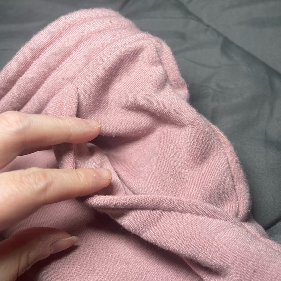 Brooklyn Cloth Pink Pull On Elastic Waist Drawstring Large Women’s Shorts - Picture 7 of 7